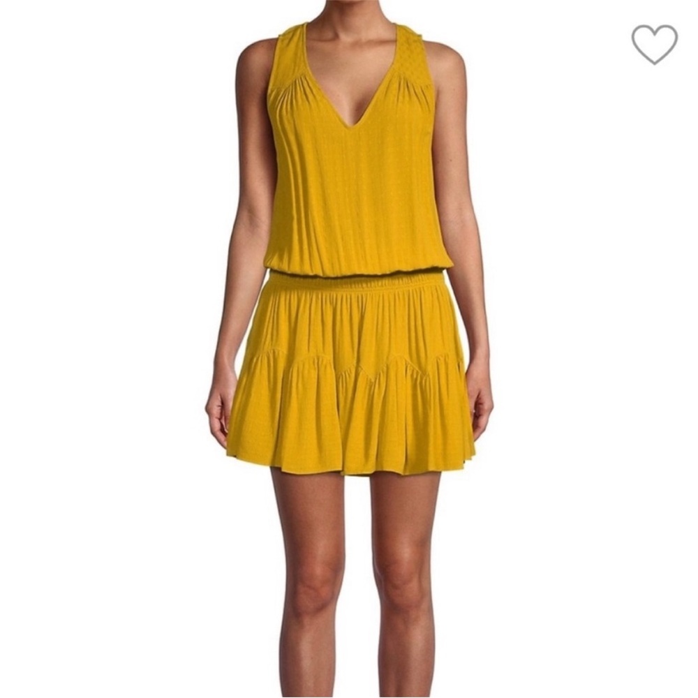 Ramy Brook Smocked Waist Dress